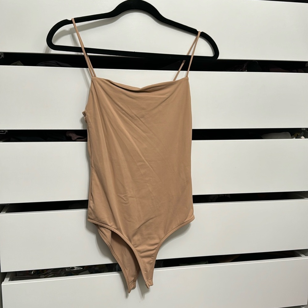 Zara cami spaghetti strap bodysuit